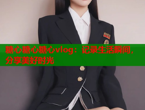 糖心糖心糖心vlog：记录生活瞬间，分享美好时光