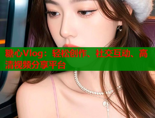 糖心Vlog：轻松创作、社交互动、高清视频分享平台