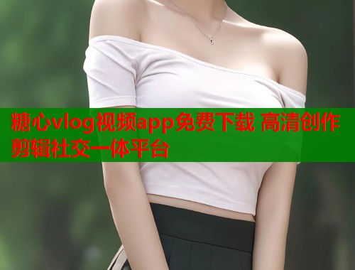 糖心vlog视频app免费下载 高清创作剪辑社交一体平台
