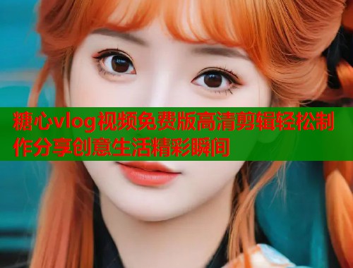 糖心vlog视频免费版高清剪辑轻松制作分享创意生活精彩瞬间