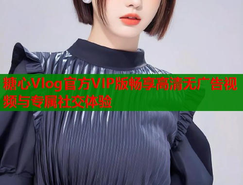 糖心Vlog官方VIP版畅享高清无广告视频与专属社交体验