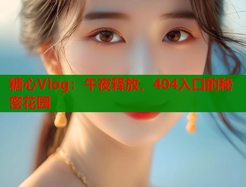 糖心Vlog：午夜释放，404入口的秘密花园