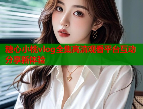 糖心小桃vlog全集高清观看平台互动分享新体验