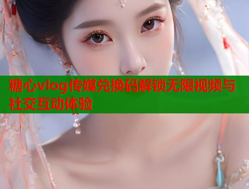 糖心vlog传媒兑换码解锁无限视频与社交互动体验